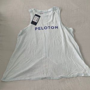 NWT Peloton Blue Tulip Back Tank, size small